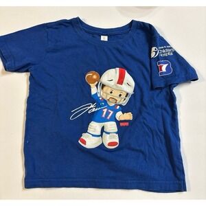 Buffalo Bills Little People Josh Allen # 17 Tshirt (4T)